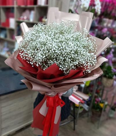 Букет цветов из: Гипсофила в Дьяконове