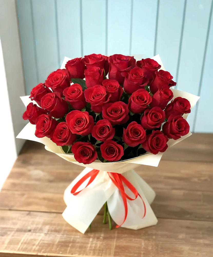 Букет 29 Красных роз в Дьяконове