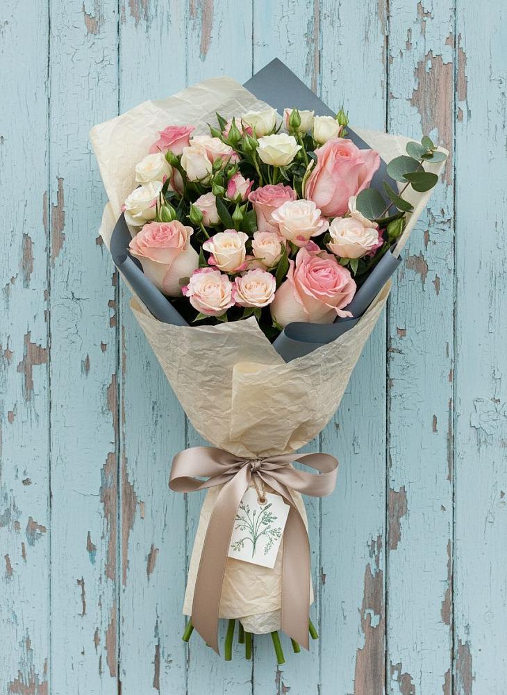 Букет цветов из: Розы в Дьяконове