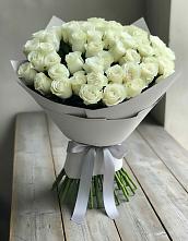 Букет 35 Белых роз в Дьяконове