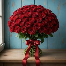 Букет Красные розы Блэк Меджик в Дьяконове