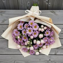 Букет цветов из:  Розы и Хризантемы #REPLACE_PRED# Дьяконове