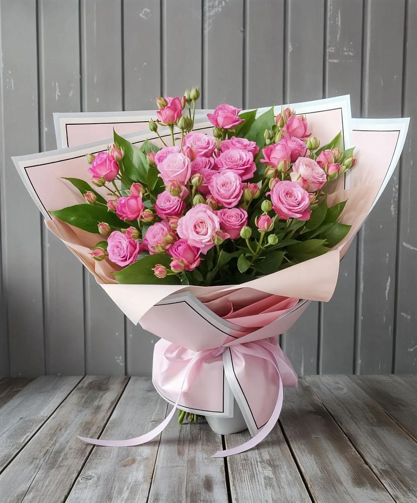 Букет Розовый кустик в Дьяконове