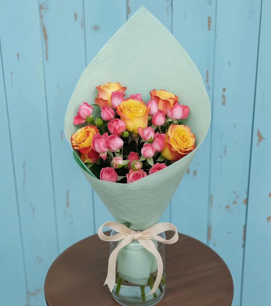 Букет цветов из: Розы в Дьяконове