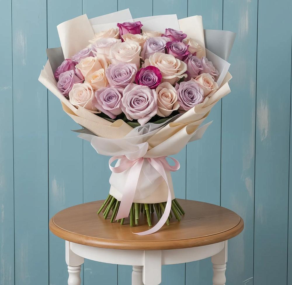 Букет цветов из: Розы в Дьяконове