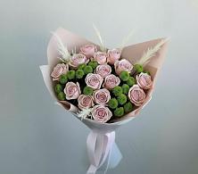 Букет цветов из:  Розы и Хризантемы в Дьяконове