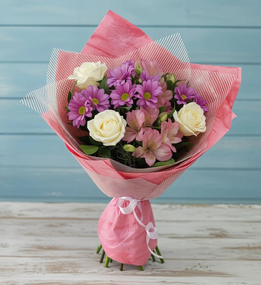 Букет цветов из: Герберы в Дьяконове