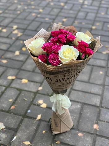Букет цветов из: Розы в Дьяконове
