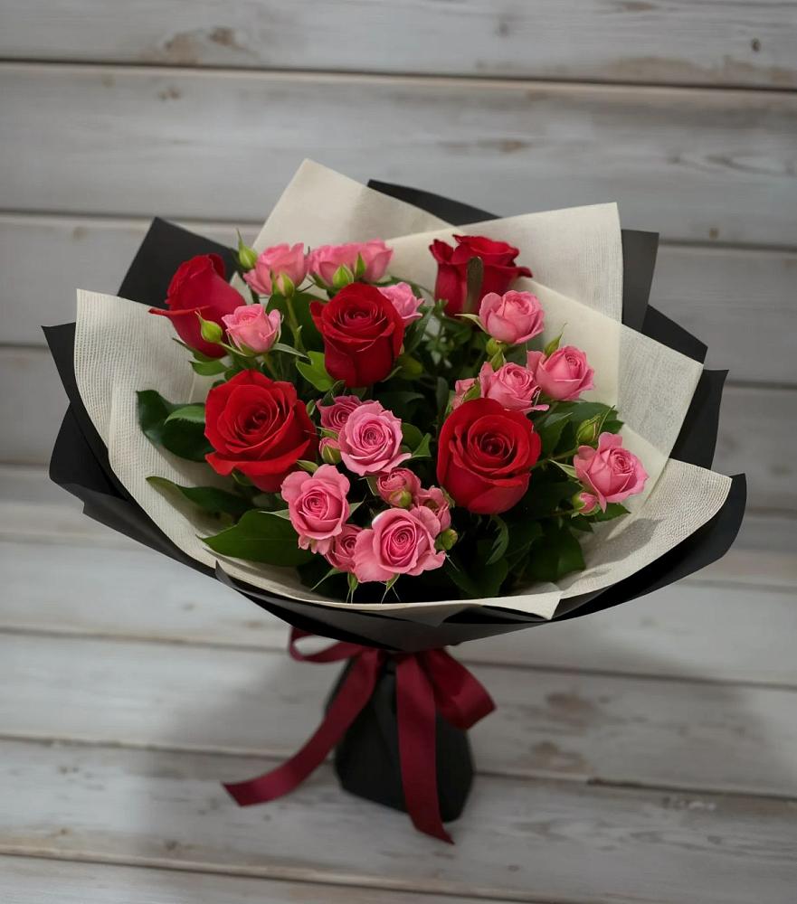 Букет цветов из: Розы в Дьяконове