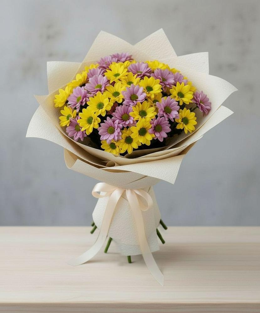 Букет цветов из: Хризантемы в Дьяконове