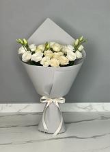 Букет цветов из:  Розы и Лизиантусы #REPLACE_PRED# Дьяконове